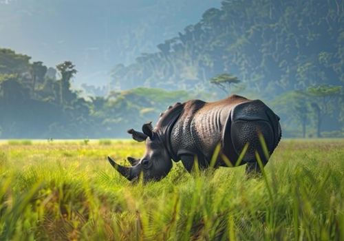 Guwahati - Pobitora - Manas